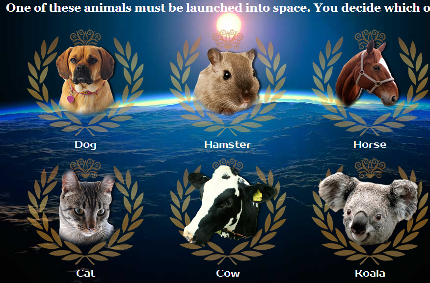 Cows in space? - The Lounge - Science Forums