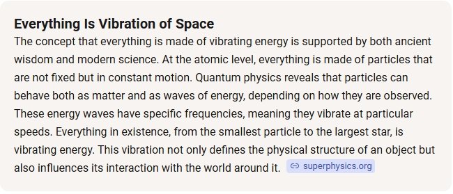 if everything is made of vibrating energy, then is the law of attraction real?