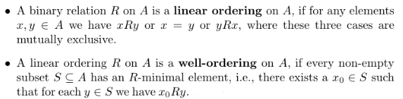 Ordering of sets [Quiz]