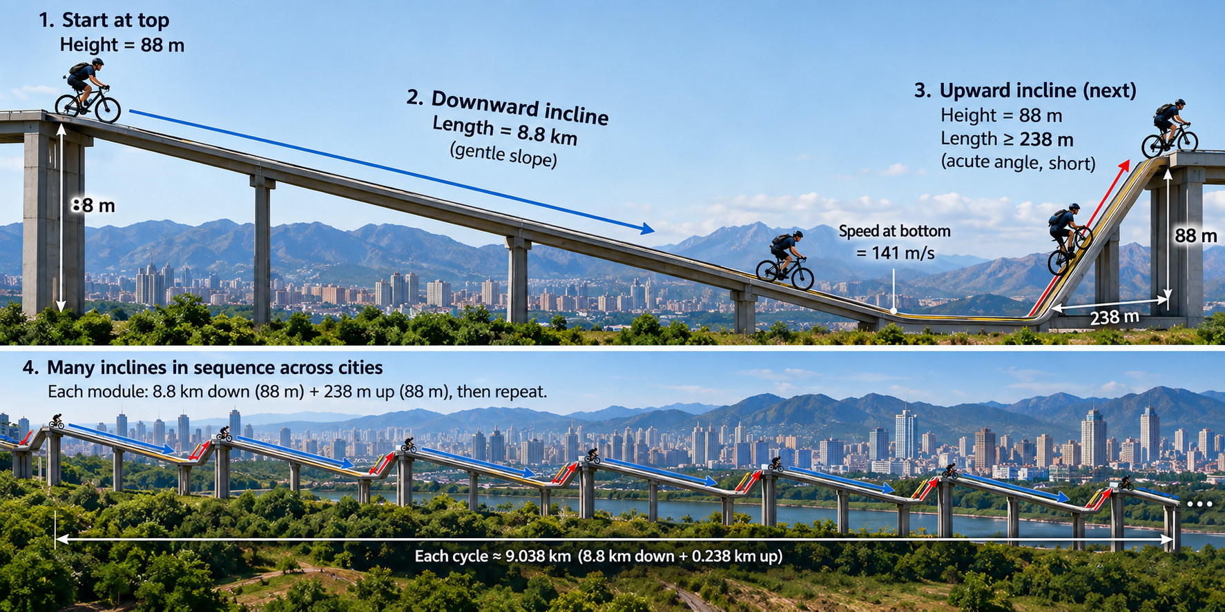 Transportation without energy and energy coppyrighted